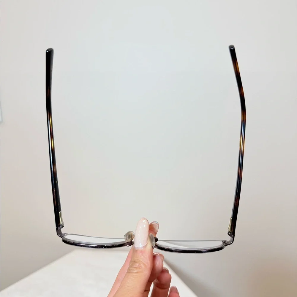 🔥Armani Exchanged Classic Burgandy Metal Rim Magnifying Eyeglasses EC🔥